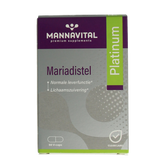 Mannavital Mariadistel platinum 60 Vegetarische capsules