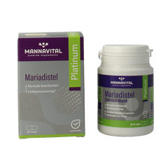 Mannavital Mariadistel platinum 60 Vegetarische capsules