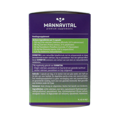 Mannavital Dormiton 60 Vegetarische capsules