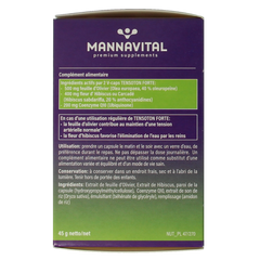 Mannavital Tensoton forte 60.00 Vegetarische capsules