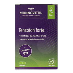 Mannavital Tensoton forte 60.00 Vegetarische capsules