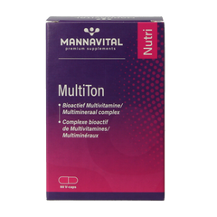 Mannavital Multiton 60 Vegetarische capsules