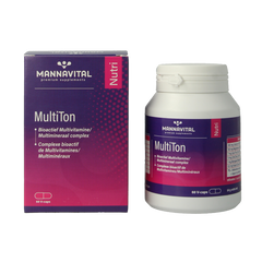 Mannavital Multiton 60 Vegetarische capsules