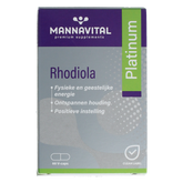 Mannavital Rhodiola platinum 60.00 Vegetarische capsules