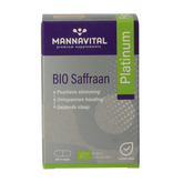 Mannavital Saffraan platinum bio 60.00 Vegetarische capsules