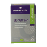 Mannavital Saffraan platinum 60 Vegetarische capsules