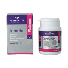 Mannavital Quercetine platinum 60 Vegetarische capsules