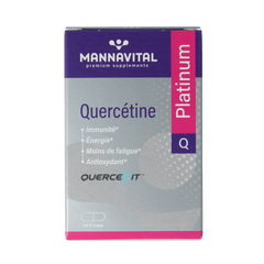 Mannavital Quercetine platinum 60.00 Vegetarische capsules