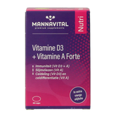 Mannavital Vitamine D3 + vitamine A forte 90 Capsules