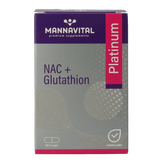Mannavital NAC + glutathion platinum 60 Vegetarische capsules