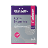 Mannavital Acetyl-L-Carnitine platinum 60 Vegetarische capsules