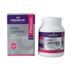 Mannavital Acetyl-L-Carnitine platinum 60 Vegetarische capsules