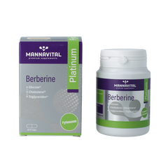 Mannavital Berberine platinum 60 Vegetarische capsules