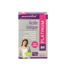 Mannavital Foliumzuur platinum 90.00 Vegetarische capsules