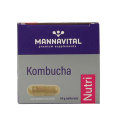 Mannavital Kombucha platinum 60 Vegetarische capsules