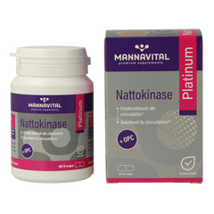 Mannavital Nattokinase platinum 90 Vegetarische capsules