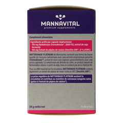 Mannavital Nattokinase platinum 90 Vegetarische capsules