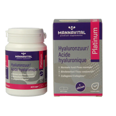 Mannavital Hyaluronzuur platinum 60 Capsules