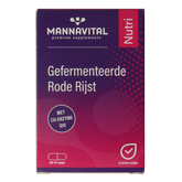 Mannavital Gefermenteerde rode rijst 60 Vegetarische capsules
