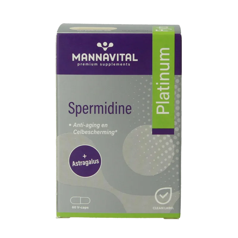 Mannavital Spermidine platinum 60 Vegetarische capsules