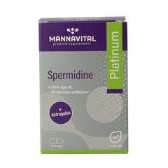 Mannavital Spermidine platinum 60.00 Vegetarische capsules