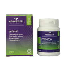 Mannavital Venoton 60 Vegetarische capsules