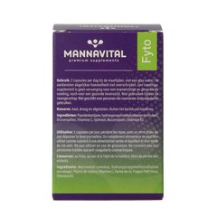 Mannavital Venoton 60.00 Vegetarische capsules