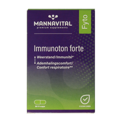 Mannavital Immunoton forte 60.00 Vegetarische capsules