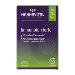 Mannavital Immunoton forte 60.00 Vegetarische capsules