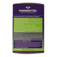 Mannavital Immunoton forte 60.00 Vegetarische capsules