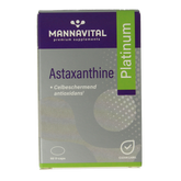 Mannavital Astaxanthine platinum 60.00 Vegetarische capsules