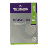 Mannavital Astaxanthine platinum 60 Vegetarische capsules