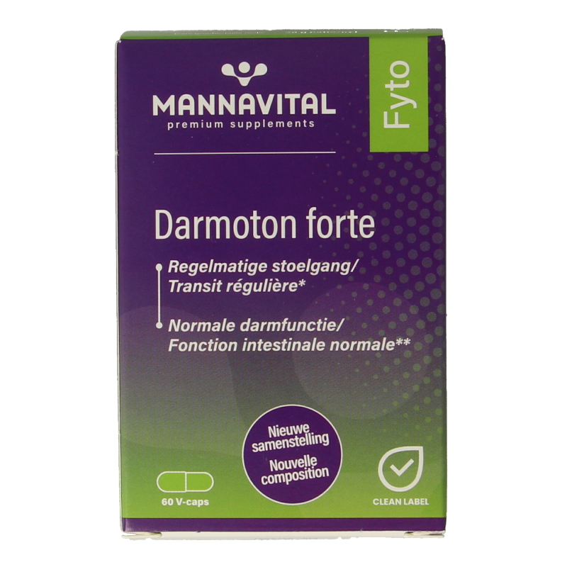 Mannavital Darmoton forte 60 Vegetarische capsules