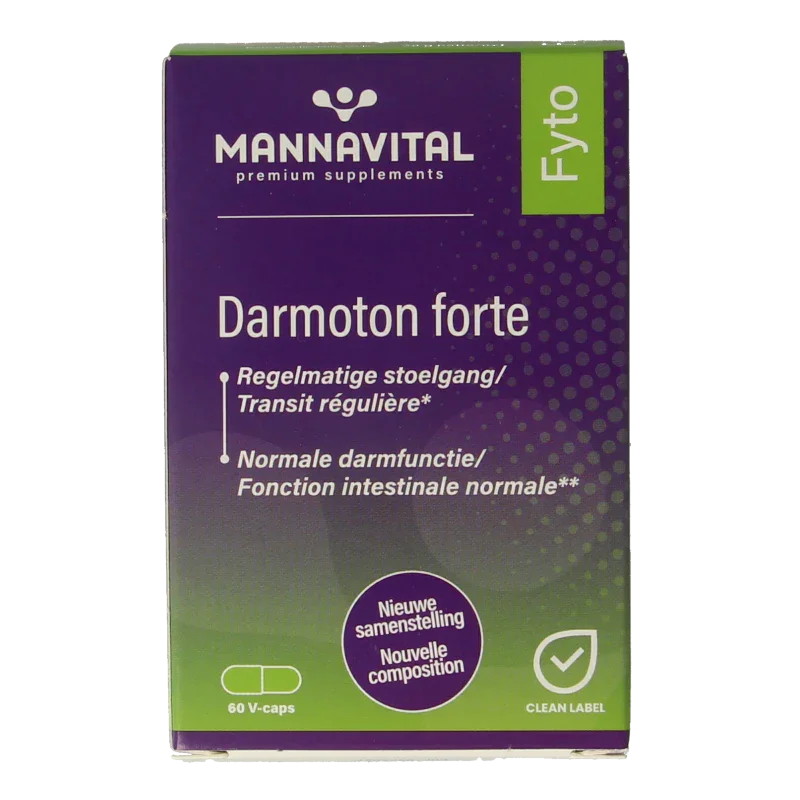 Mannavital Darmoton forte 60 Vegetarische capsules