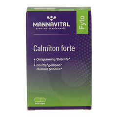 Mannavital Calmiton 60.00 Vegetarische capsules