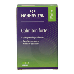 Mannavital Calmiton 60 Vegetarische capsules