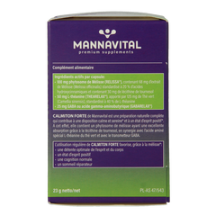 Mannavital Calmiton 60.00 Vegetarische capsules