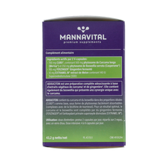 Mannavital Adouciton 60.00 Vegetarische capsules