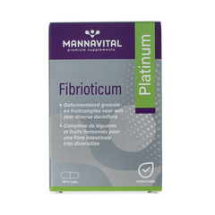 Mannavital Fibrioticum platinum 90.00 Vegetarische capsules