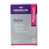 Mannavita Biotine platinum 60 Vegetarische capsules