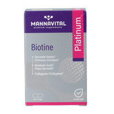 Mannavita Biotine platinum 60.00 Vegetarische capsules