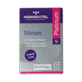 Mannavital Silicium platinum 90.00 Vegetarische capsules
