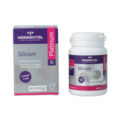 Mannavital Silicium platinum 90 Vegetarische capsules