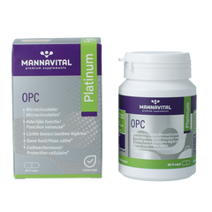 Mannavital OPC platinum 60 Vegetarische capsules