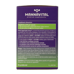 Mannavital Kyolic + lecithine 75.00 Capsules