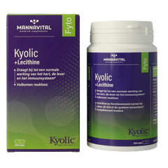 Mannavital Kyolic + lecithine 200 Capsules