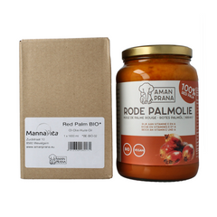 Amanprana Rode palm olie bio 1600.00 Milliliter
