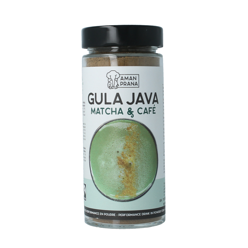 Amanprana Gula java matcha & cafe bio 230 Gram