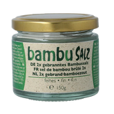 Bambu Salz Bamboezout fijn 2x gebrand 150 Gram