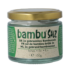 Bambu Salz Bamboezout fijn 2x gebrand 150.00 Gram